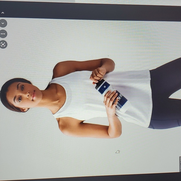 Lululemon pushing limits tank - 10 white - Picture 1 of 3